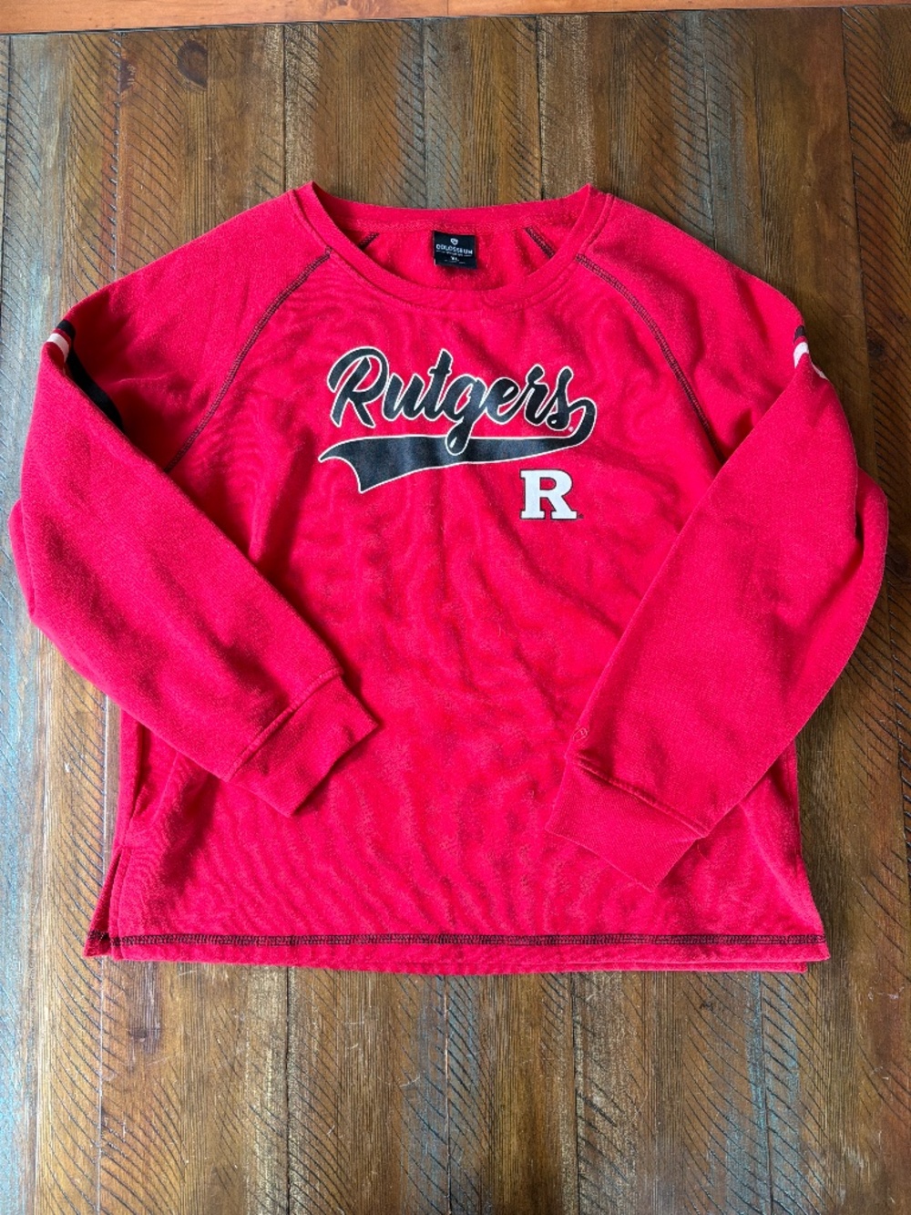 Women’s Rutgers University Sweatshirt Top XL